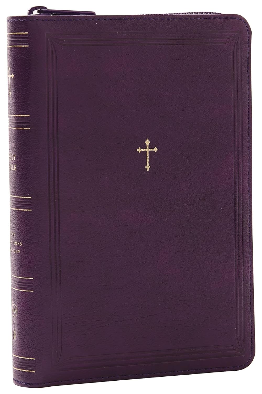 NKJV TN COMPACT REF LEASOFT PURPLE ZIPPED