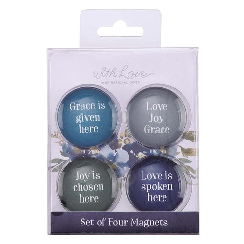 CAG MGS046 MAGNET SET4G LOVE JOY GRACE