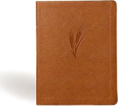 CSB NOTETAKING BIBLE, LARGE PRINT EDITION, CAMEL LEATHERTOUCH OVER BOARD