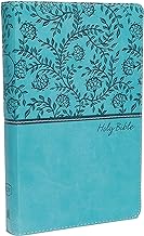 KJV TN DELUXE GIFT BIBLE STANDARD SZ RLE LS TURQUOISE