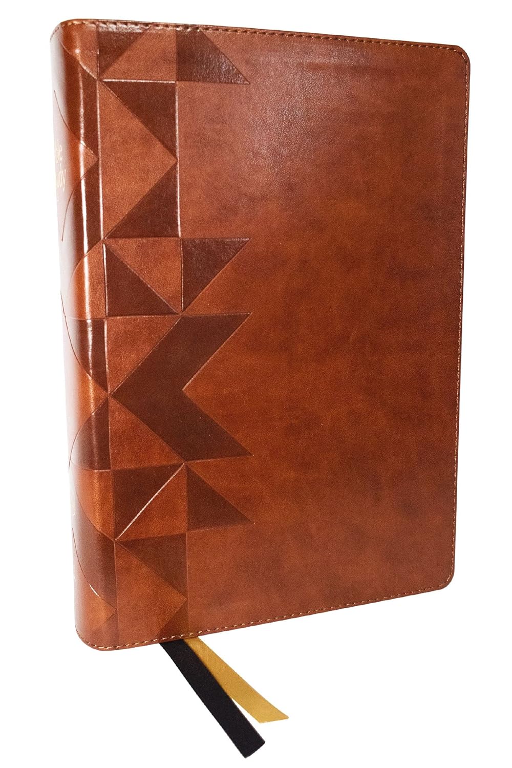 NKJV TN STUDY BI LEASOFT SADDLE BROWN