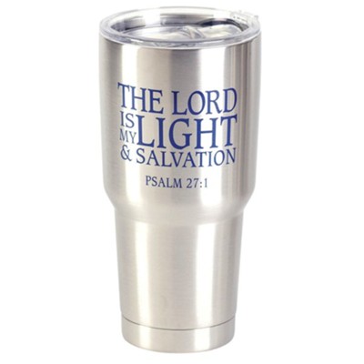 DIC SSTUM-107 TUMBLER SS THE LORD IS MY LIGHT