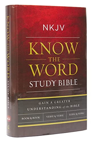 NKJV TN KNOW THE WORD STUDY BIBLE RLE HC