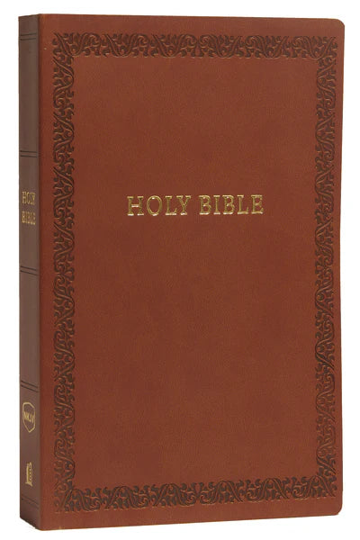 NKJV HOLY BIBLE SOFT TOUCH ED BRN LS