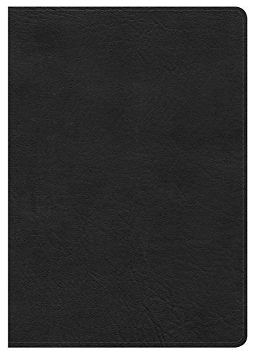 KJV HOL LARGE PRT COMPACT SZ REF BIBLE LT BLACK