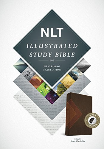 NLT ILLUSTRATED STUDY BI LL BRN-TAN IDX