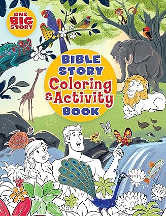 BIBLE STORY COLORING AND ACTIVITY BOOK ONE BIG STO