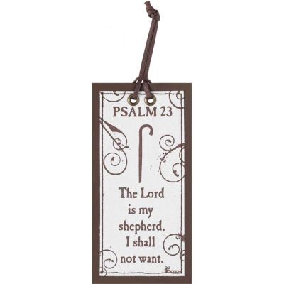 DIC BKMFP-4005 BOOKMARK FABRIC PATCH THE LORD IS MY SHEPHERD