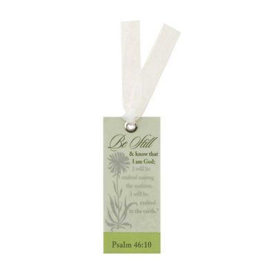 DIC BKMVL-116 BOOKMARK VELLUM BE STILL AND KNOW