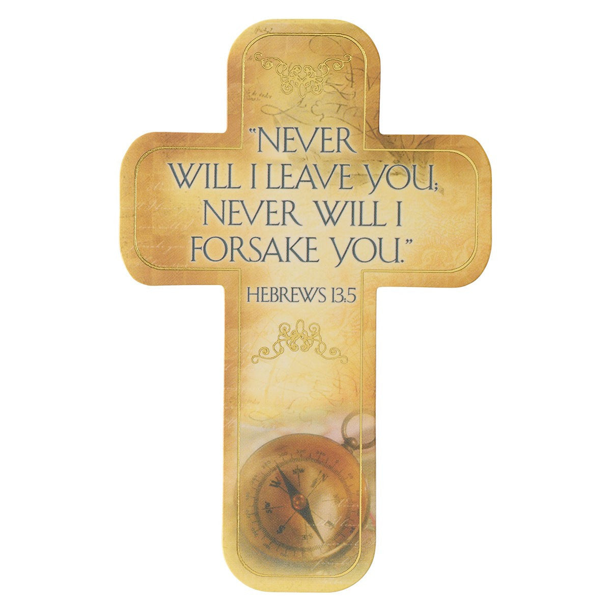 CAG BMC071 NEVER WILL I LEAVE CROSS BM