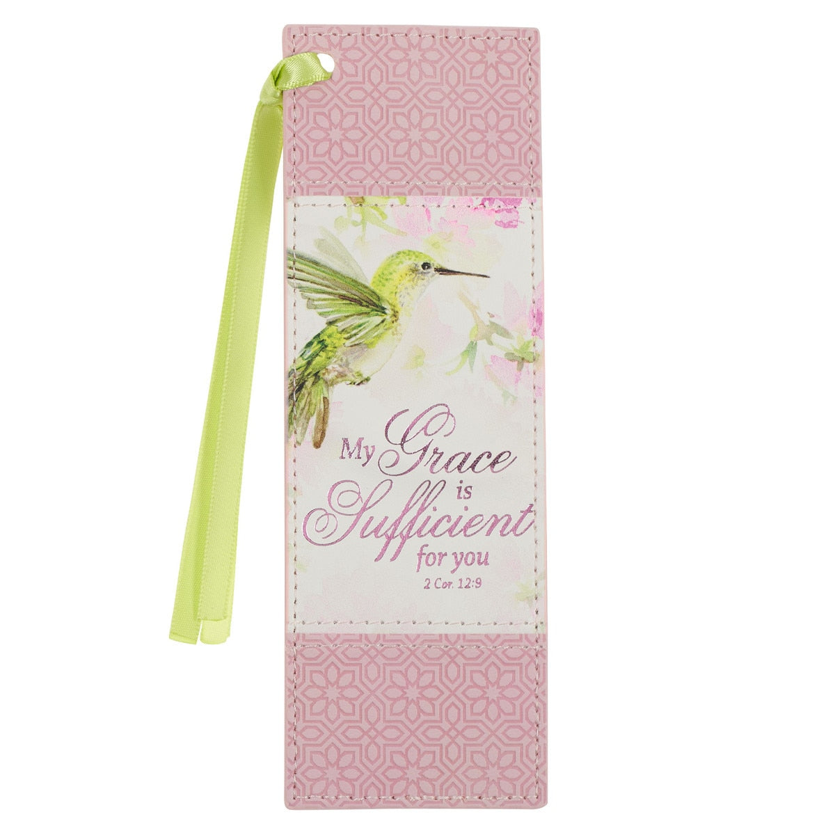 CAG BMF176 BOOKMARK FAUX LEATHER PINK GRACE 2 COR