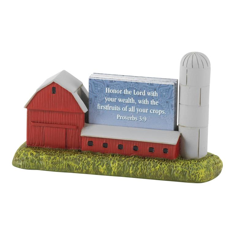 DIC CRB-86 RESIN FAITH BUILDER 20 CARDS FARMHOUSE