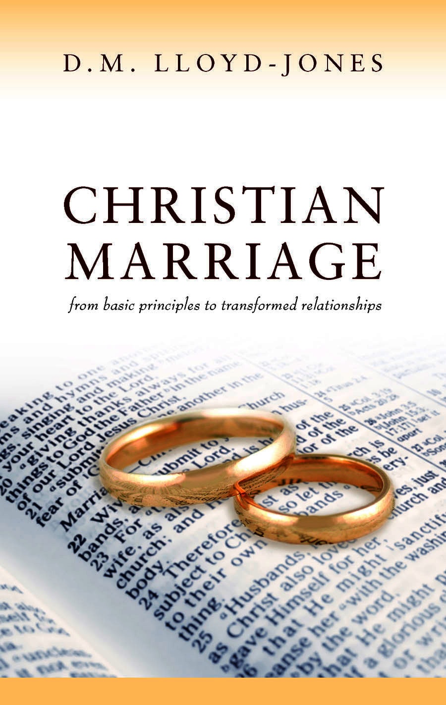 CHRISTIAN MARRIAGE