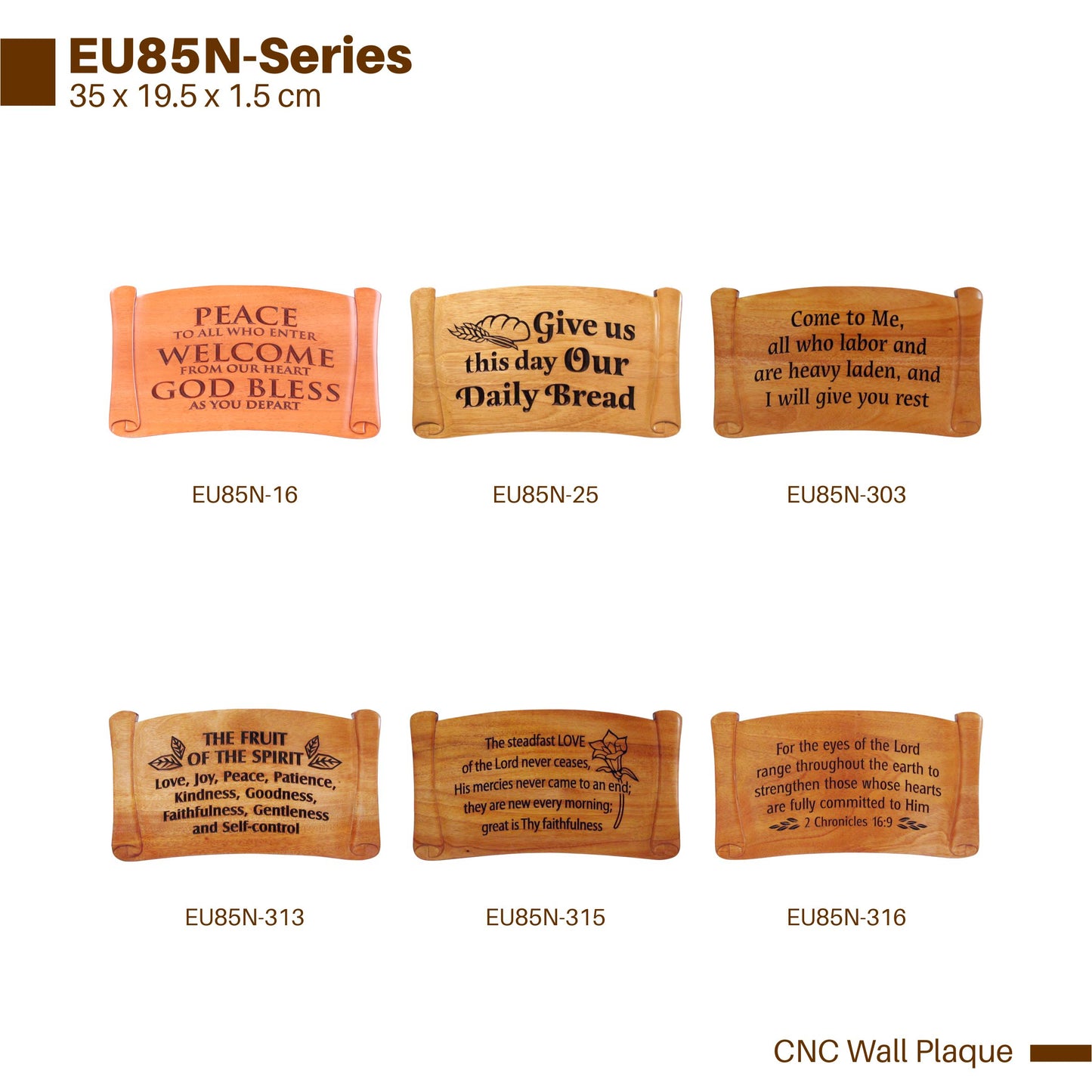 SH EU85N-322 CARVED CNC 35 x 19 DO NOT BE ANX
