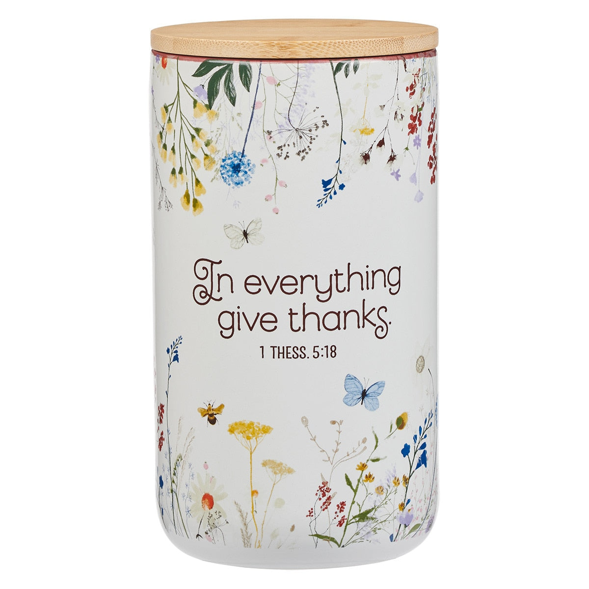 CAG JAR012 GRATITUDE JAR W/ CARDS CERAMIC IN EVER