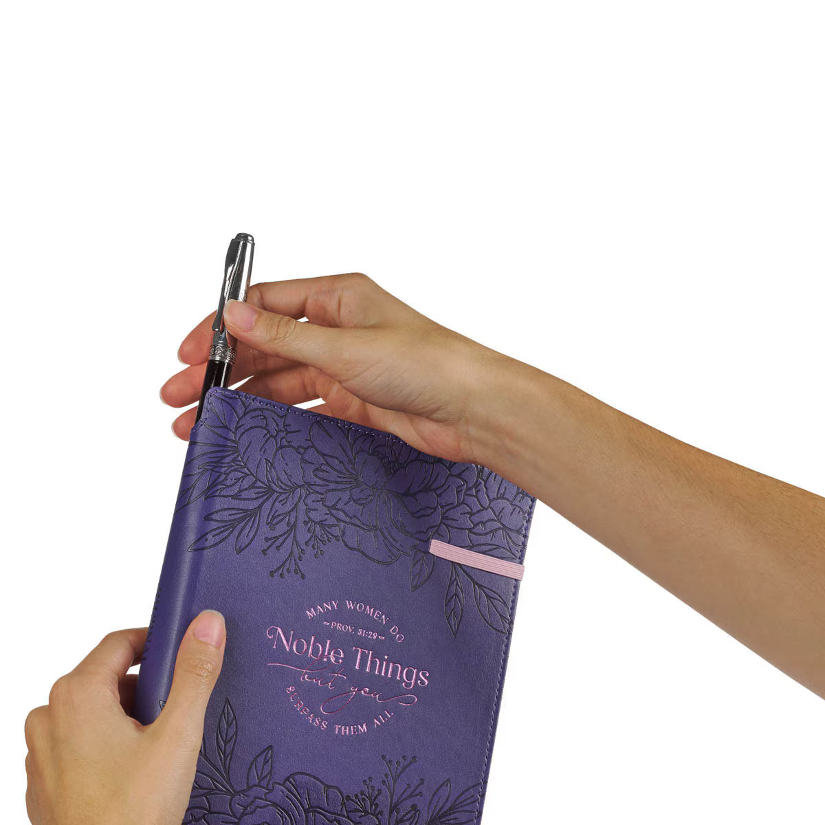 CAG JL855 JOURNAL CLASSIC W/ELASTIC & PEN HOLDER NOBLE THINGS PROV. 31:29
