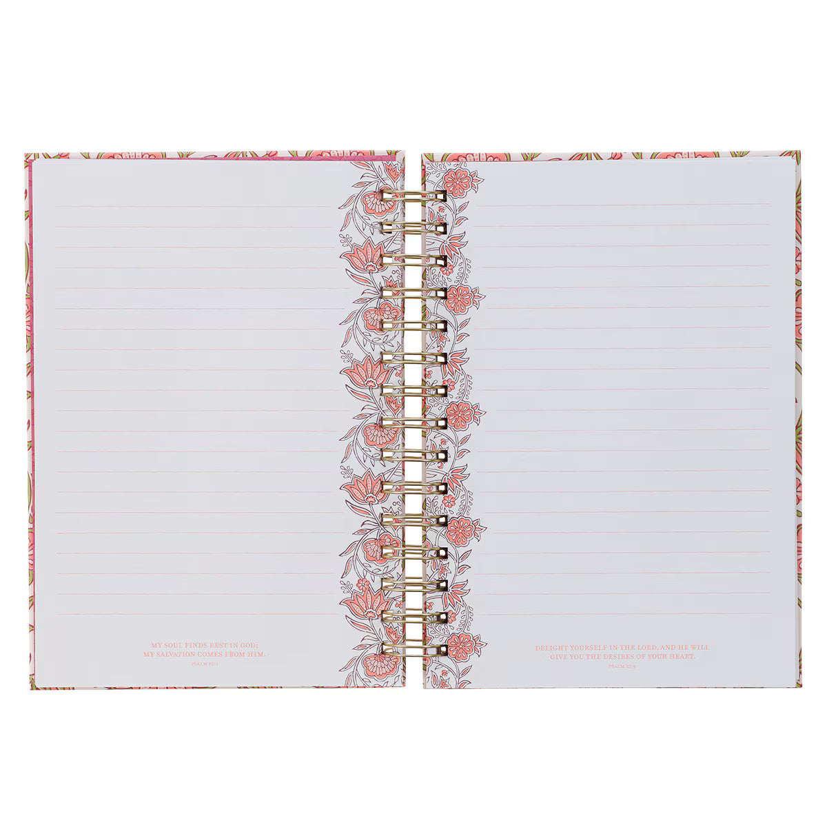CAG JLW191 JOURNAL SPIRAL-BOUND PINK BE STILL & KNOW PS. 46:10