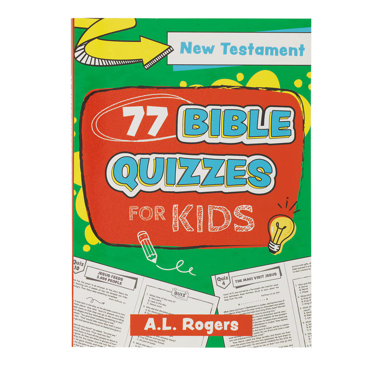 CAG KDS872 77 BIBLE QUIZZES FOR KIDS: NEW TESTAMENT