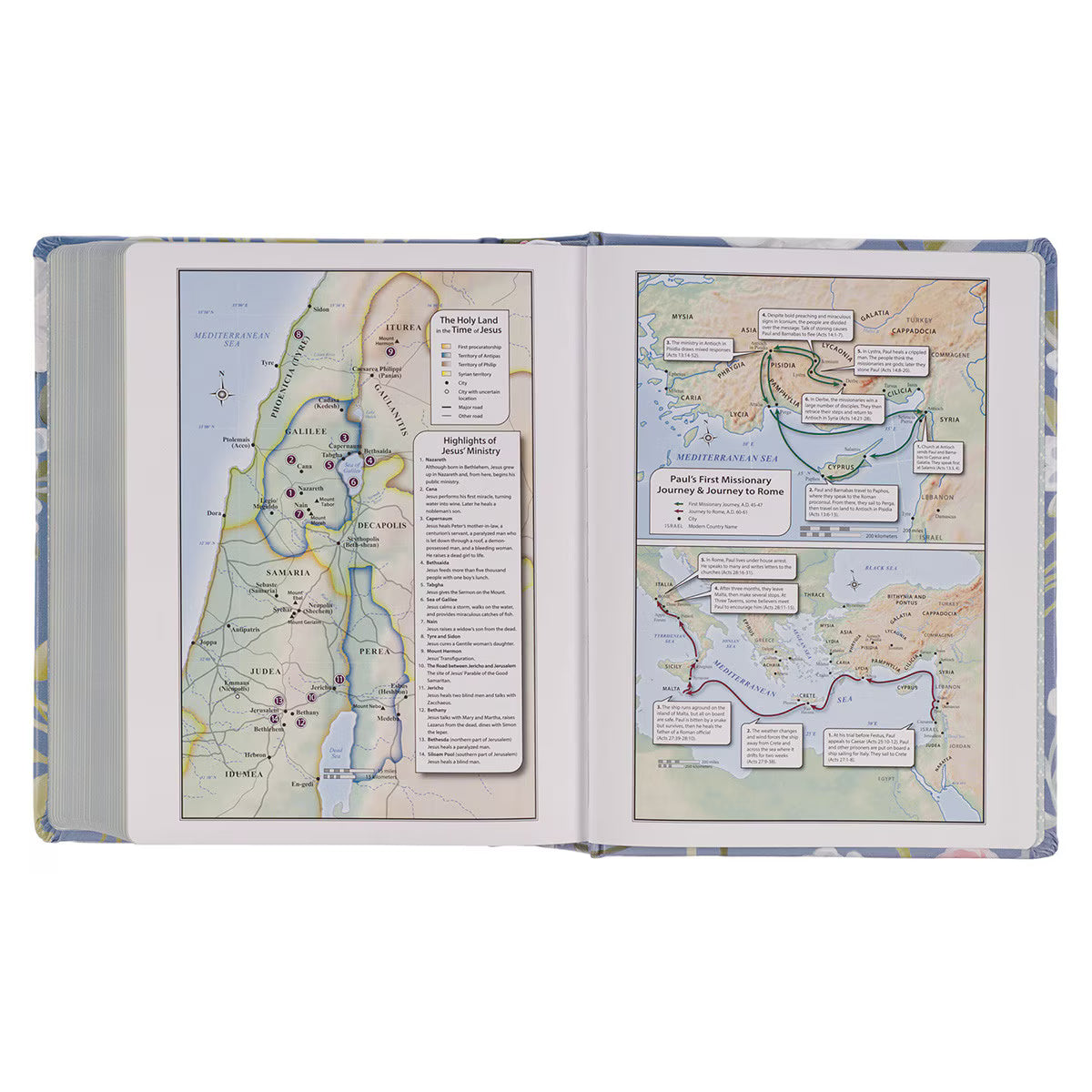 CAG KJV262 KJV NOTE-TAKING BIBLE HC THINGS ABOVE COL. 3:2