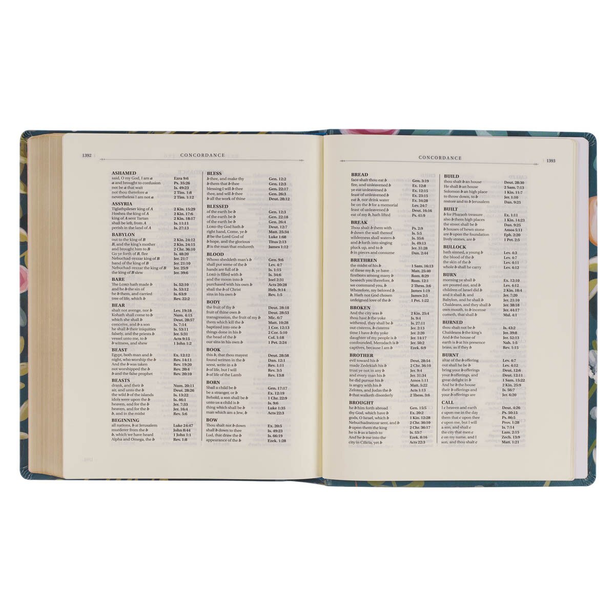 CAG KJV265 KJV LP NOTE-TAKING BIBLE LP FAUX LEATHER LOVE THE LORD MATT. 22:37