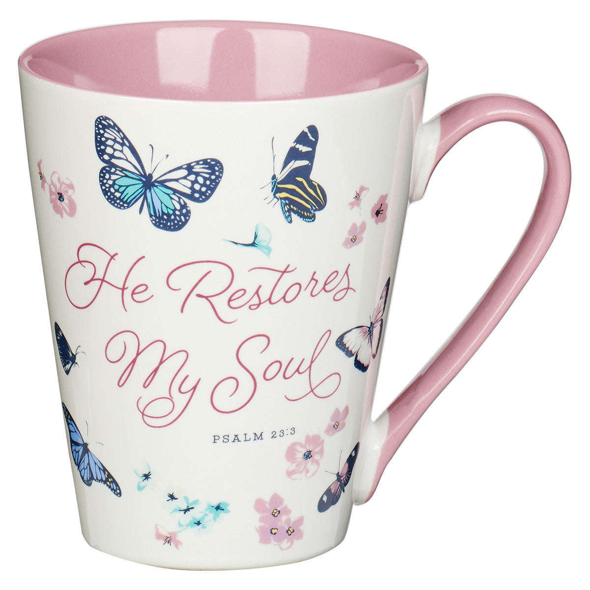 CAG MUG770 BUTTERFLY HE RESTORE MY SOULS