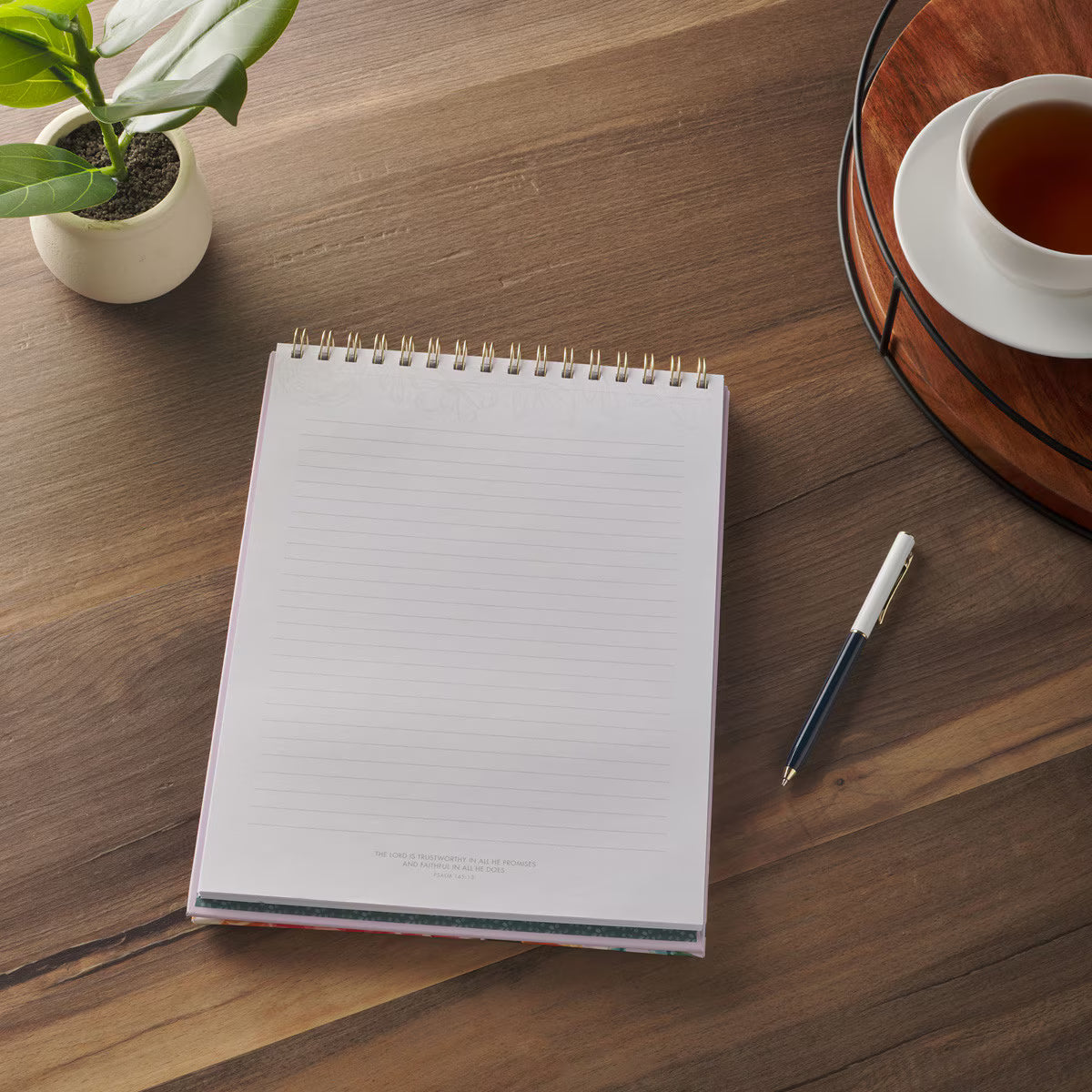 CAG NP087 SPIRAL-BOUND NOTEPAD I SOUGHT THE LORD PS. 34:4
