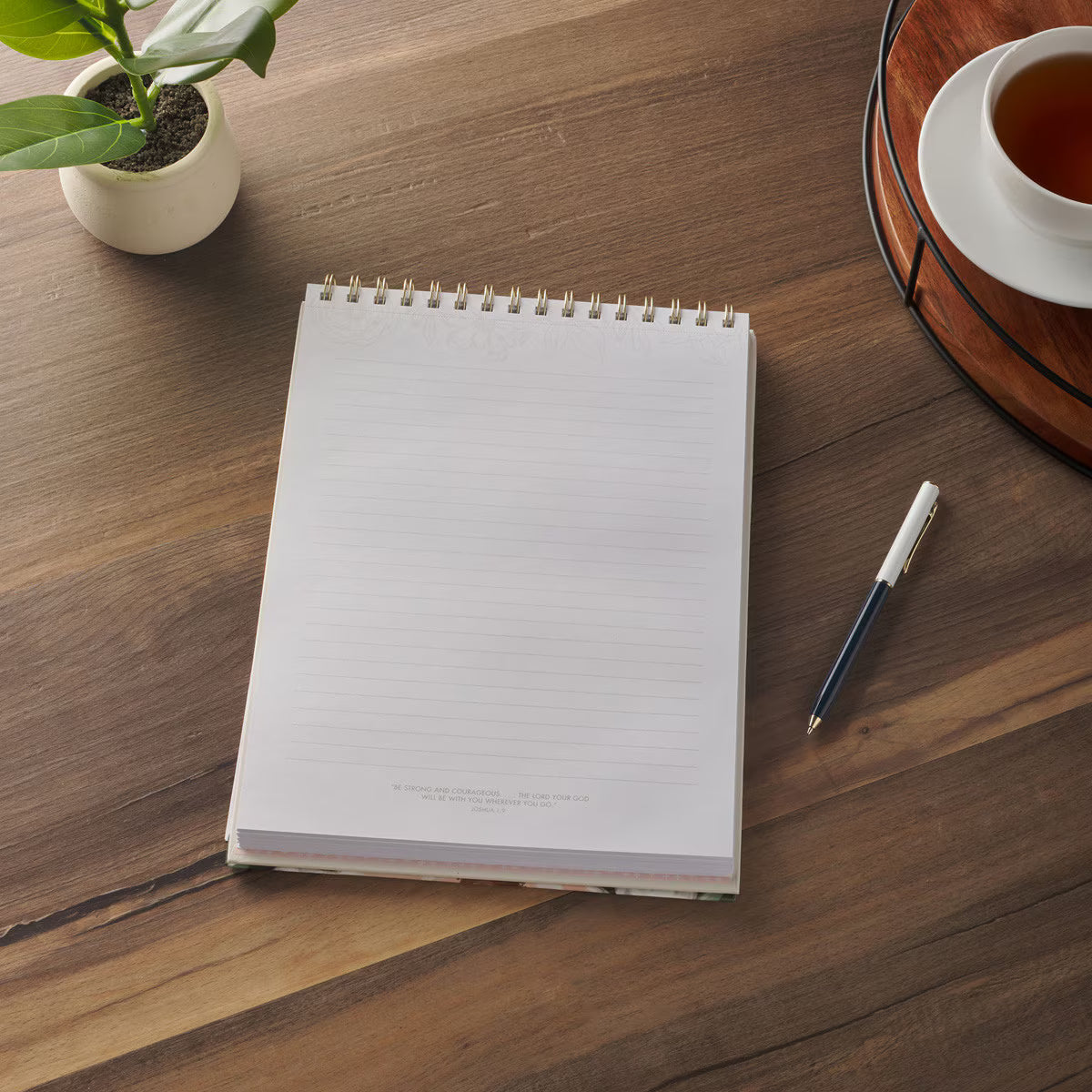 CAG NP088 SPIRAL-BOUND NOTEPAD HE WILL COVER YOU PS. 91:4