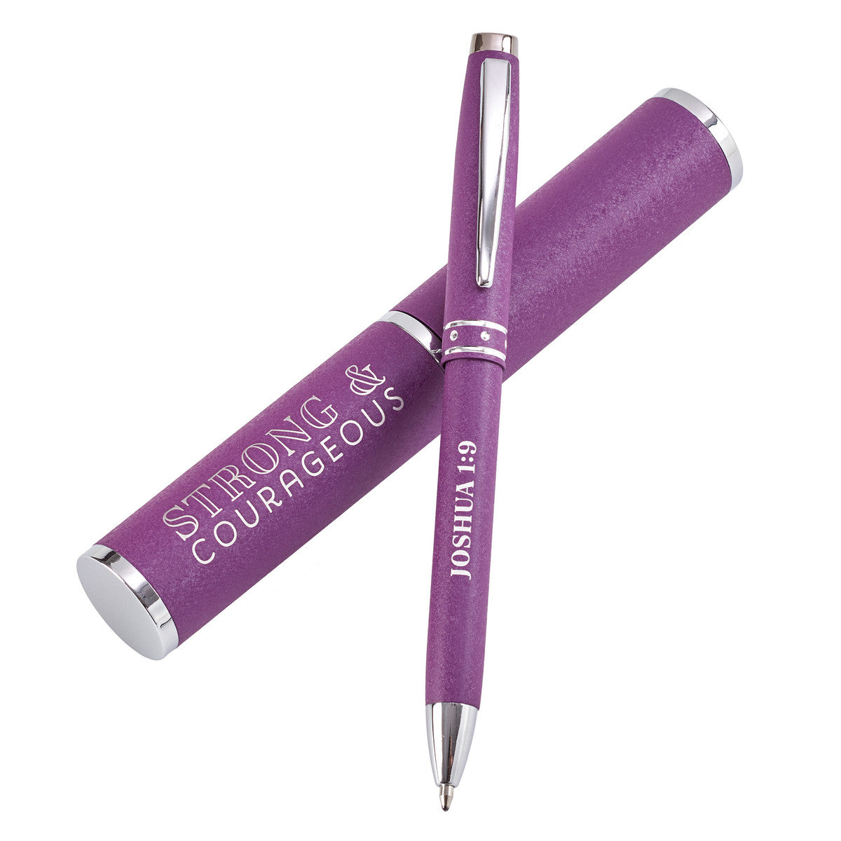 CAG PEN289 STYLISH PEN & CASE GIFT SET DKPURPLE