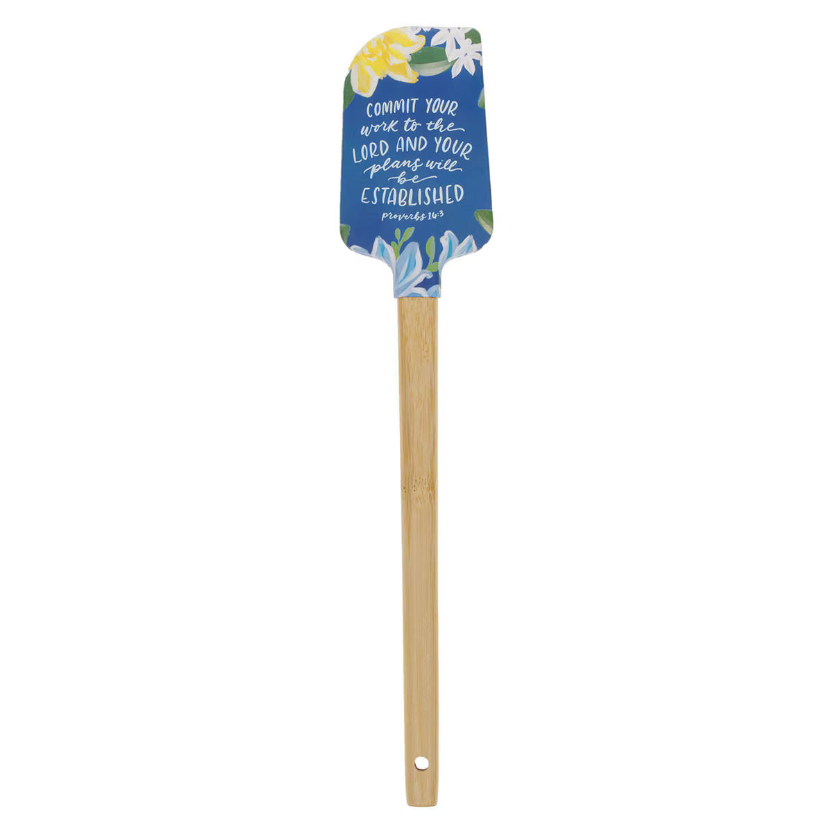 CAG SPT005 RUBBER SPATULA COMMIT YOUR WORK TO THE LORD PROV. 16:30