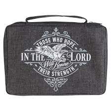 CAG BBM734 VALUE BIBLE COVER POLY-CANVAS HOPE IN T