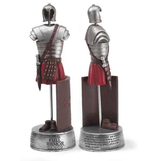 FIGRE-20 FIGURINE RESIN 8IN FULL ARMOR OF GOD