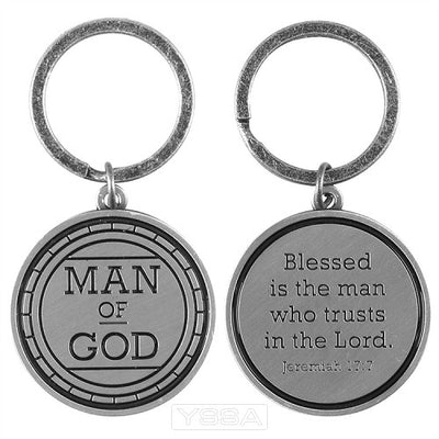 DIC KC-753 KEYRING ZINC AL MAN OF GOD