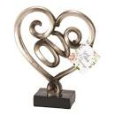 DIC TTFIG-3 TABLETOP RESIN CROSS LOVE HEART-CROSS