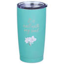 CAG SMUG204 SSTEEL TRAVEL MUG GREEN IT IS WELL