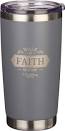 CAG SMUG247 SSTELL TRAVEL MUG GREY WALK BY FAITH