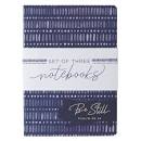 CAG NBS034 SET OF 3 NOTEBOOKS LG STRONG STILL JOYF