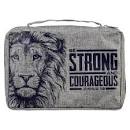 CAG BBM744 VALUE BIBLE COVER POLY-CANVAS BE STRONG