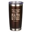 CAG SMUG240 SSTELL TRAVEL MUG BROWN BE ON YOUR GUA