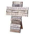 LCP 11279 CROSS MDF STACKED MEDIUM MEDIUM LOVE