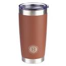 CAG SMUG183 SSTEEL TRAVEL MUG BROWN RIGHTEOUS MAN