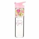 CAG WBT154 WATER BOTTLE GLASS LOVE YOU MOM