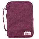 CAG BBM748 VALUE BIBLE COVER POLY-CANVAS MAROON EM