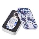 CAG KMO106 KEYRING IN TIN BE STILL & KNOW