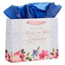 CAG GBA333 GIFT BAG LARGE SMILE AND BE GRACIOUS