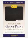 KJV TYN PERS SIZE GIANT PRINT IMLTR BLK