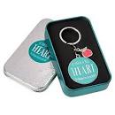 CAG KMO051 KEYRING IN TIN IT TAKES A BIG HEART