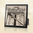 LCP 11701 MOF SCULPTURE PLAQUE WORD OF GOD