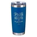 CAG SMUG189 SSTEEL MUG NAVY PLANS TO GIVE YOU HOPE