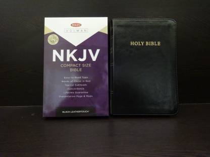 NKJV HOL COMPACT ULTRATHIN BIBLE LT INTL ED BLACK