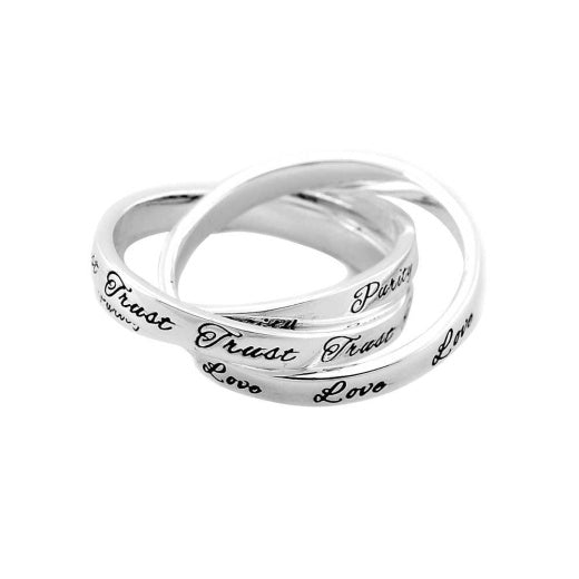 DIC 35-6255 RNG-SP LPT TRIPLE BANDS SIZE 7